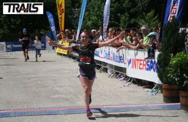 Trail des Forts de Besançon 2015 - Christophe Rochotte - Victoire de Sarah Vieuille