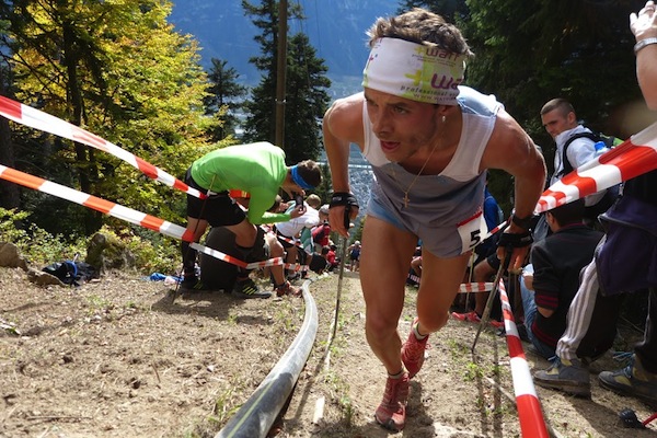 Alexis Sevvenec au départ du KV de Fully