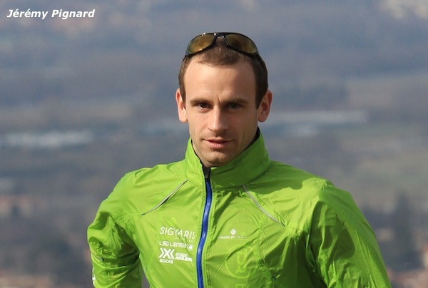 Jérémy Pignard prêt pour la Saintélyon 2013