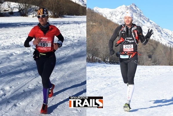 L. Pommeret et M. Gobert vainqueurs du trail blanc 2014