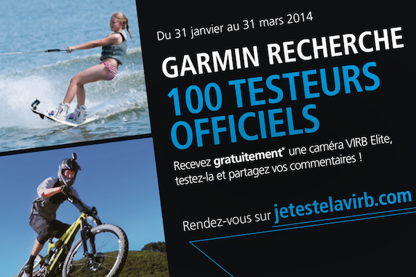 Garmin cherche 100 testeurs