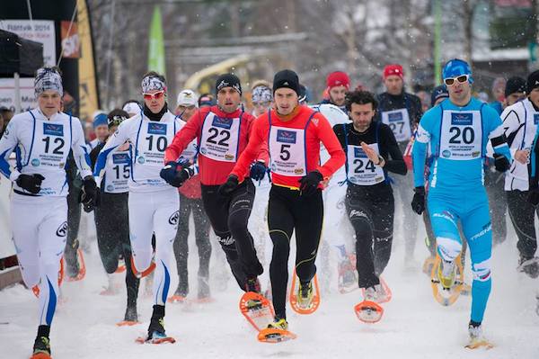 Stéphane Ricard - Champion du Monde de course en raquettes à neige
