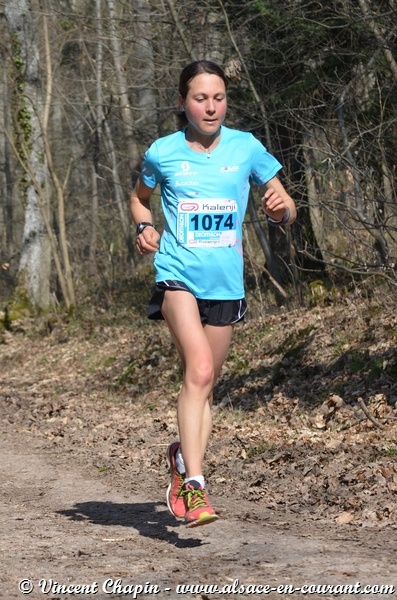 Trail du Petit-Ballon : le TTN court fait étape en Alsace. 1 Celine lafaye, vainqueur de la course du petit Ballon 2014