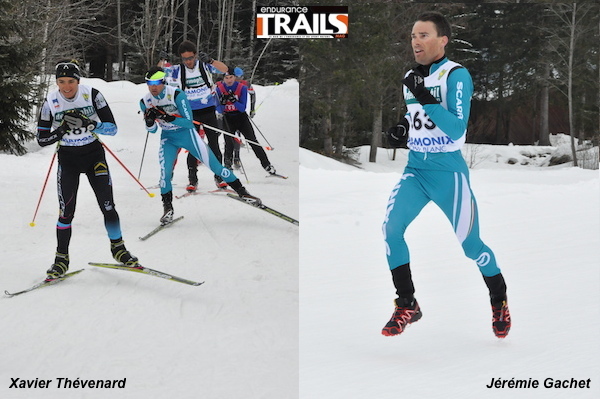 Run & Skate 2014 victoire de Jérémy Gachet devant Xavier Thévenard.