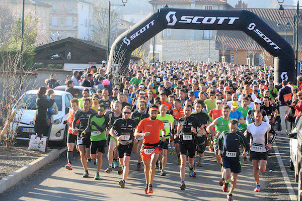 Trail des Cabornis 2014, le départ