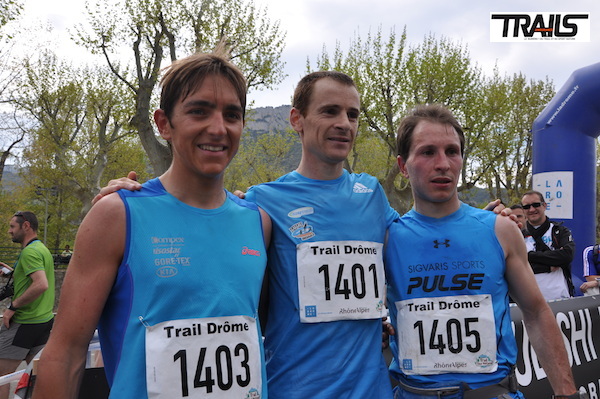 Trail Drome - podium 2014 du 38km