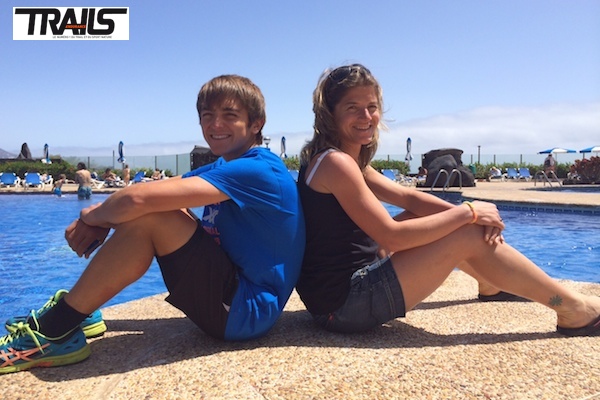 Maud Gobert et Xavier Thevenard, Transvulcania 2014