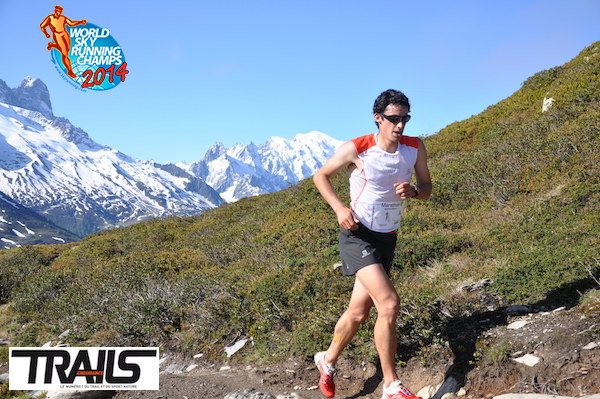Kilian Jornet au marathon du Mont Blanc 2014