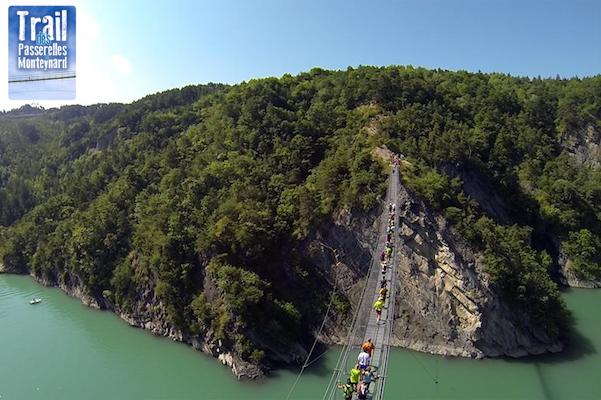 Trail des passerelles du Monteynard 2014