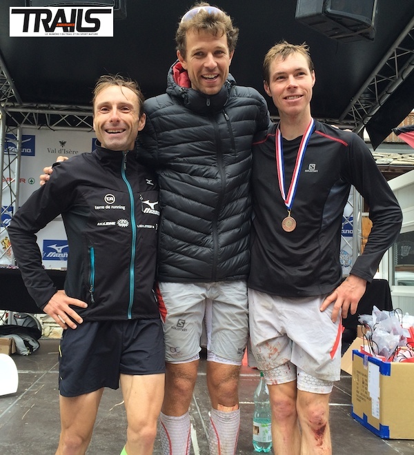 Templiers, F. Antolinos "de la concurrence et de la bagarre". 3 Fabien Antolinos - second de l'Ice Trail Tarentaise 2014