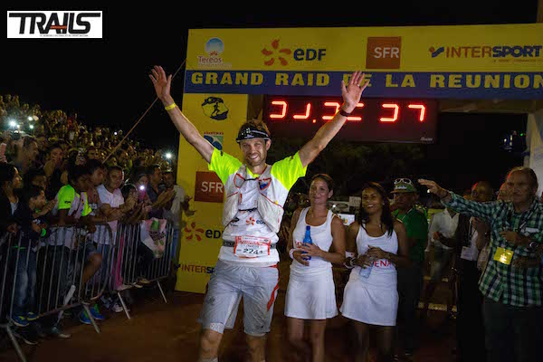 Francois D'HAene vainqueur du Grand Raid de la Reunion 2014