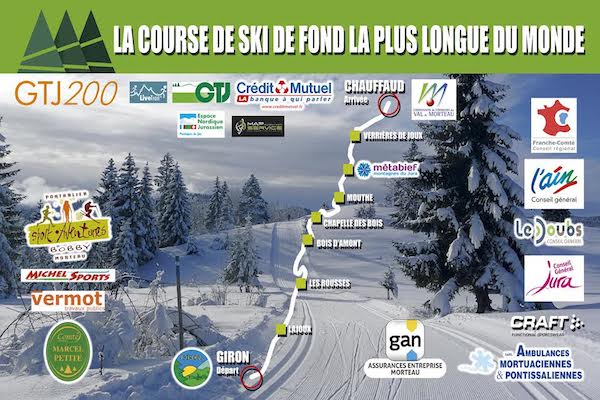 Grande Traversee du Jura 2015 - 200km