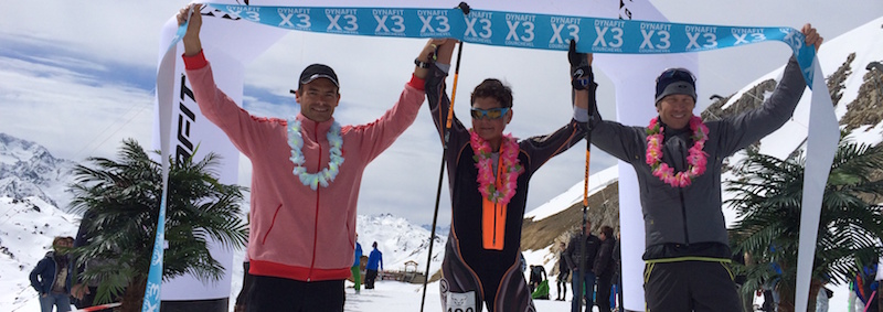 600 Du X3 Au Triathlètes Dynastar Départ 2015 Courchevel zqnzAgrwT