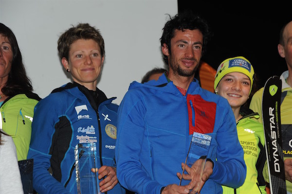 Kilian Jornet et Laetitia Roux décrochent le record officiel des Millet Ski Touring Courchevel 2014-2015
