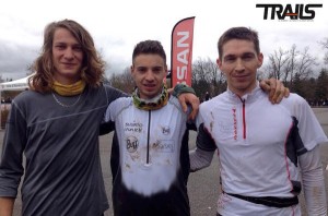 Trail des Glaisins, les favoris et les espoirs s'illustrent 3 Trail des Glaisins 2015 - podium hommes 18km