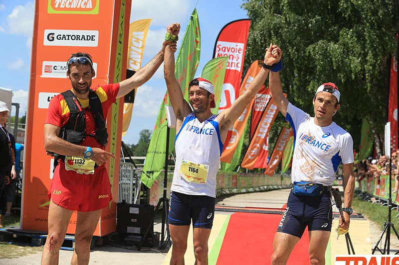 Sylvain Court : « ça a été un tel moment… » 3 Podium hommes - championnat du Monde de Trail Running 2015