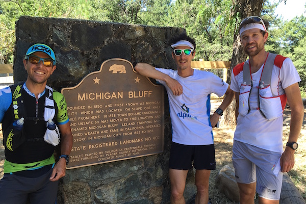 Western States 2015 - Julien Chorier, Tom Lorblanchet et Francois Dhaene