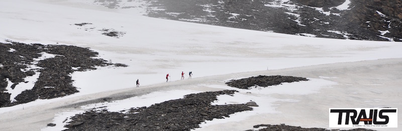 Val d’Isère accueille le Skyrunning 5 Ice Trail Tarentaise 2015 - tunnel