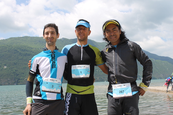 Podium hommes Interlac Trail 2016