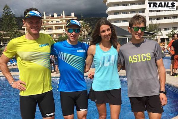 TRANSVULCANIA 2017 - Xavier Thevenard, Ludvic Pommeret, Xavier Thevenard et Anne Lise Rousset