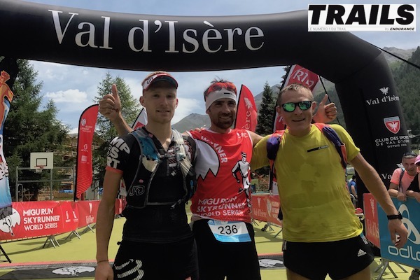High Trail Vanoise 2017 - podium 2017 hommes