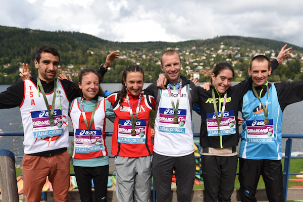 Championnat de France-de Trail Court 2017 - podiums