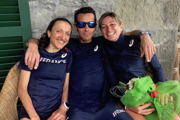 Mondiaux de Trail - Cedric Fleureton, amandine Ferrato et Adeline Roche