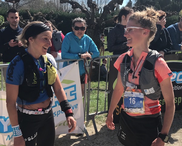 Trail du Ventoux 2018 - Lucie Jamsin et Amandine Ferrato