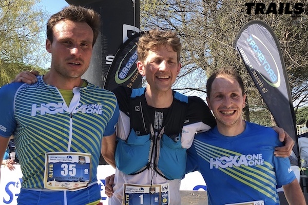 Ergysport Trail du ventoux 2019 - podium hommes 2019