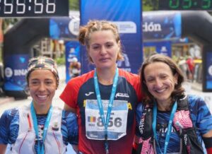 PODIUM DAMES POUR LA FRANCE - CHAMPIONNATS DU MONDE DE COURSE EN MONTAGNE 2019