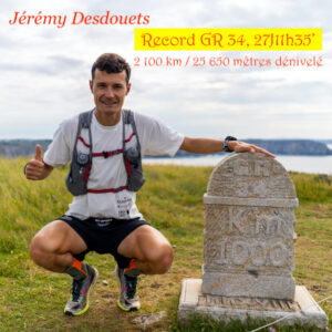 Jérémy Desdouets : le nouveau maître-temps du GR34 - Outdoor Edtions