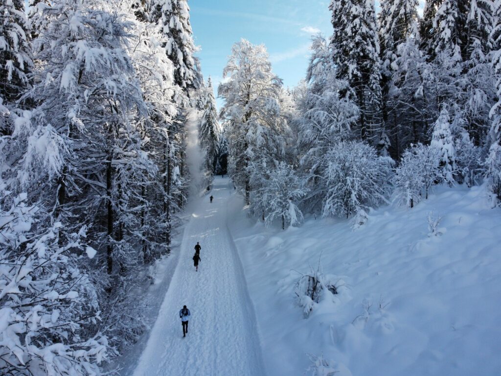Winter Trail - Conditions idéales pour le 1er Spartan Winter trail de Morzine 2 Spartan Winter Trail
