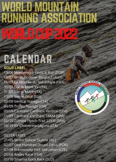 Calendrier 2022 WMRA