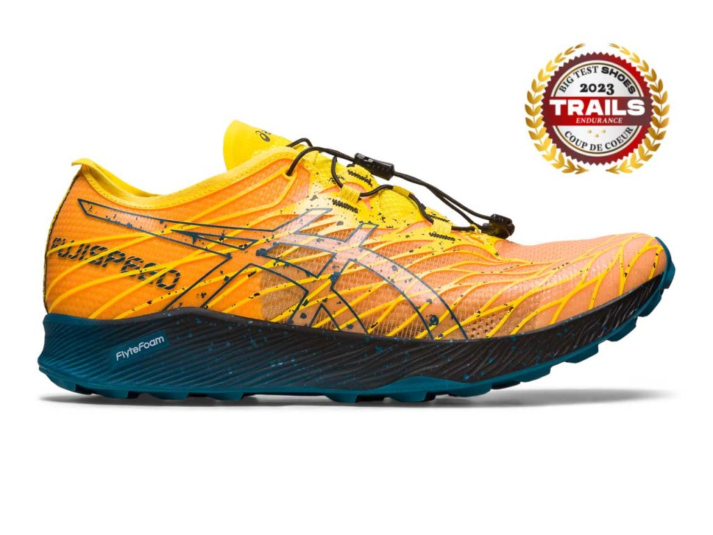 Quelle chaussure de trail femme et homme choisir ? 24 Asics Fujispeed