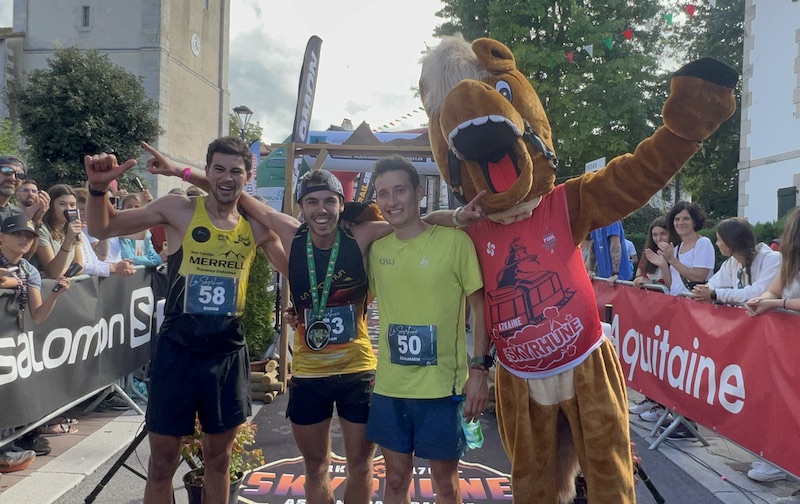 Podium hommes Skyrhune 2023